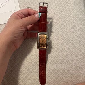 Invicta Watch burgundy